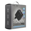 Ładowarka sieciowa X-ONE ChargePro GaN z LCD 100W 3x USB C 1x USB A - czarna