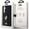 KARL LAGERFELD futerał do SAMSUNG S24 KLHCS24SGSAKCPK (GRIPSTAND SAFFIANO KC PINS) czarny