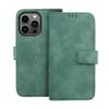 Etui z klapką na iPhone 13 Tender Book zielone