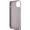 GUESS futerał do IPHONE 14 kompatybilny z MagSafe GUHMP14SG4GFRP (4G Ring classic logo) różowy