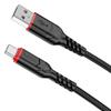 Kabel USB A do USB C Hoco 3A 3 m X59 czarny