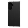 Etui z klapką na Samsung A17 Luna Book Carbon czarne