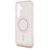 GUESS futerał do SAMSUNG S25 GUHMS25SPFTDTEP (Magnetic IML Rhinestones) różowy