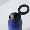 Butelka / bidon na wodę metal z uchwytem kompatybilnym z Magsafe 750ml niebieski