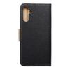 Kabura FANCY Book do SAMSUNG A13 5G / A04S czarno złoty
