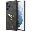 GUESS futerał do SAMSUNG S24 Ultra GUHCS24L4GMGGR (Leather 4G Metal Logo) czarny