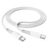 Kabel USB C do USB C Hoco PD 3A 60W 1 m X70 biały