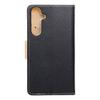 Etui z klapką na Samsung A55 Fancy Book czarno-złote