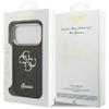 GUESS futerał do IPHONE 17 Pro GUHCP17LHG4SGCK (Fixed Glitter Big 4G Metal Frame) czarny