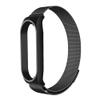 Pasek metalowy METAL do XIAOMI Mi Band 5 / 6 czarny (01)