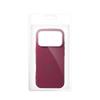Etui na iPhone 18 Pro / 17 Pro Silicone burgundowy