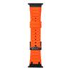 Pasek do Apple Watch Forcell F-Design FA06 dziurki silikon 38 / 40 / 41 mm pomarańczowy