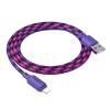 Kabel USB A do Lightning Hoco 2,4A 1 m X116 gradient fioletowy