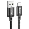 Kabel USB A do Lightning Hoco 2,4A 3 m X91 czarny