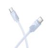 Kabel USB C do USB C Hoco 3A 60W 1 m X114 niebieski