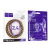 Kabel USB A do Lightning Hoco 2,4A 1 m X116 gradient czerwony