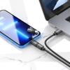 Adapter USB C do Lightning Hoco UA17 czarny