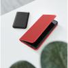 Etui z klapką na Xiaomi Redmi 17C Smart Pro Book skórzane bordowe
