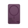 Powerbank zgodny z MagSafe Forcell F-Energy Slim F5K9 QC4.0 PD3.0 15W 5000 mAh burgundowy  0INT