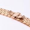 Pasek do zegarka 22 mm Titmo Strap S4 stalowa bransoleta złoty róż