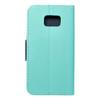 Kabura FANCY Book do SAMSUNG S7 (G930) granatowo miętowy