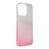 Futerał SHINING do IPHONE 14 Pro Max transparentny różowy