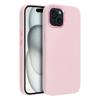 Futerał do iPhone 15 Frame pudrowy róż