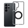 Etui na Samsung S26 ULTRA Frame Circle Stand zgodne z MagSafe czarne