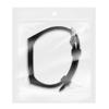 Pasek z elastomeru LIFESTYLE do XIAOMI Mi Band 5 / 6 czarny (03)