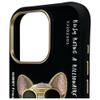 NIMMY futerał GLASSES COOL DOG do IPHONE 16 Pro Max czarny