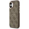 GUESS futerał do IPHONE 17 kompatybilny z MagSafe GUHMP17SP4MSEGCW (PU 4G W/ Classic) brązowy