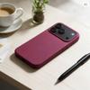 Etui na iPhone 18 Pro / 17 Pro Silicone burgundowy