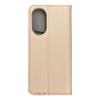 Etui z klapką na Oppo A58 Smart Case Book złote