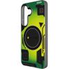 Etui na Samsung S25 Forcell F-Protect Levels Dual Layer 4D technology zgodne z MagSafe Military Drop-Test cyber green