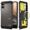 SPIGEN futerał TOUGH ARMOR kompatybilny z MagSafe do SAMSUNG S25 Edge gunmetal