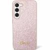 GUESS futerał do SAMSUNG S24 Plus GUHCS24MHGGSHP (Glitter Script) różowy
