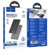 Powerbank zgodny z MagSafe Hoco 5000 mAh QC PD 2A 20W Q26 szary