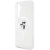 KARL LAGERFELD futerał do SAMSUNG S24 Plus KLHMS24MHGKCNOT (MAGSAFE IML KC) transparentny