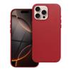 Futerał LEATHER MAG COVER kompatybilny z MagSafe do IPHONE 16 Pro Max czerwony
