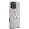 GUESS futerał do IPHONE 16 Pro Max GUHCP16X4GMGPI (4G PU Big Logo) różowy