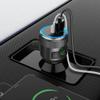 Transmiter samochodowy bluetooth Blue Star AutoHarmony QC3.0 PD 42W C81 szary