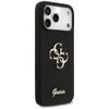 GUESS futerał do IPHONE 17 Pro Max GUHCP17XSC4GSMK (Silicone W/ Big 4G Script) czarny