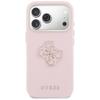 GUESS futerał do IPHONE 17 Pro GUHCP17L5PS4RGGP (PU FW Resin Logo) różowy