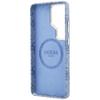 GUESS futerał do SAMSUNG S26 Ultra GUHMS26L5P4FWMSB (4G Script MagSafe) niebieski