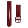 Pasek do zegarka 22 mm Titmo Strap S3 silicone burgundowy
