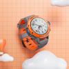 Smartwatch dla dzieci Hoco 1,28" 4G GPS z funkcją rozmowy Y107 pomarańczowy