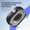 DUX DUCIS futerał BAMO do Apple Watch Ultra / Ultra 2 49 mm czarno pomarańczowy