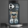 NIMMY futerał COOL&CUTE 2.0 Dog do IPHONE 16 czarny
