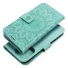 Etui z klapką na iPhone 16 PRO Mezzo Book mandala zielone