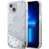 GUESS futerał do IPHONE 13 / 14 / 15 GUHCP14SLCSGSGH (Liquid Glitter Marble) biały